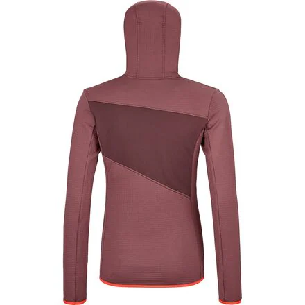 Fleece Grid Hoodie - Women's