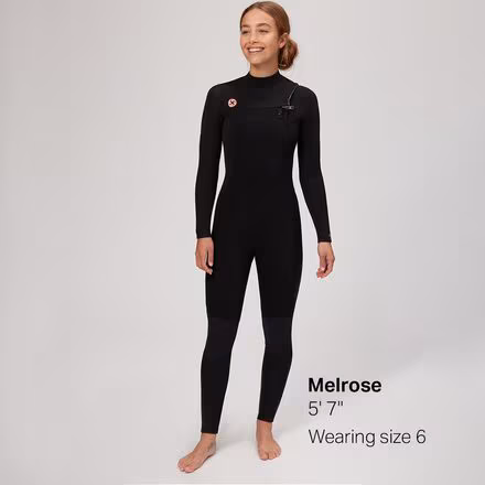 7 Seas 5/4 Chest Front Full Zip Wetsuit - Women's
