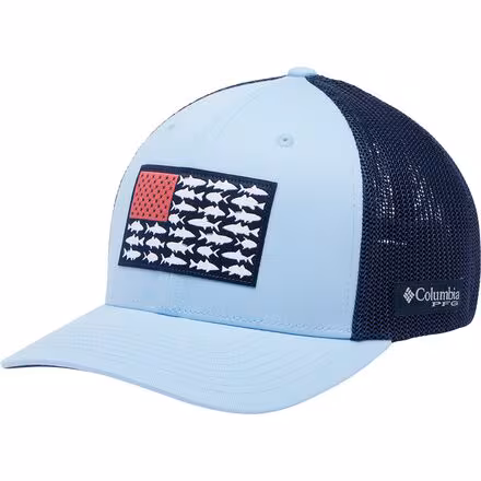 PFG Mesh Fish Flag Trucker Hat