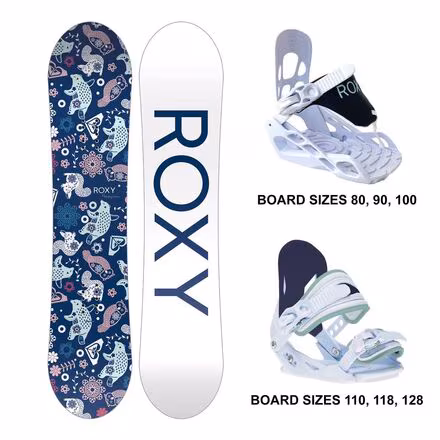 Poppy Snowboard Package - 2024 - Kids'