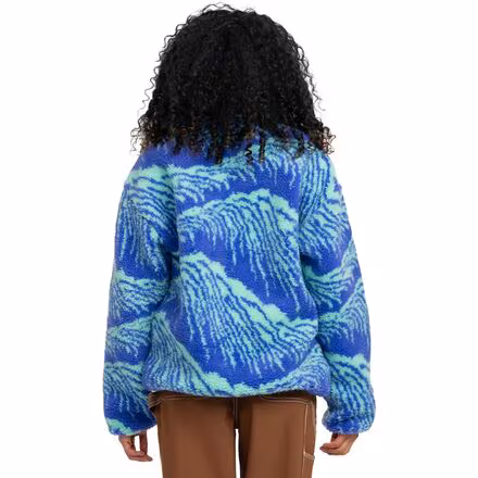 Acadia Midnight Waves High Pile Fleece - Women's