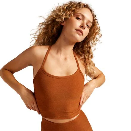 Spacedye Slim Racerback Cropped Tank Top - Women's