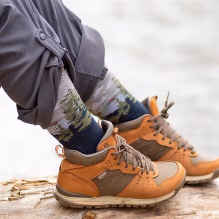 Cascade Locks Lightweight 3/4 Crew Hiking Sock