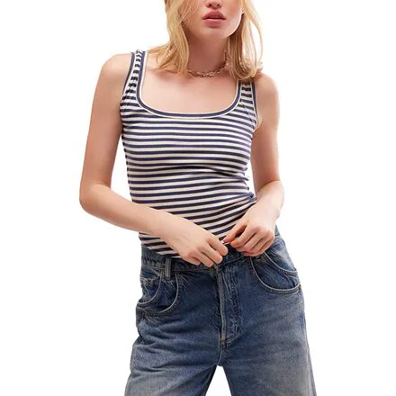 Hummingbird Stripe Tank Top - Women's