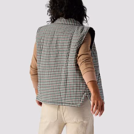 Flannel Synthetic Insulated Vest - Women's