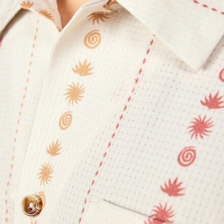 Nomad Perforated Button-Up Short-Sleeve Shirt - Men's