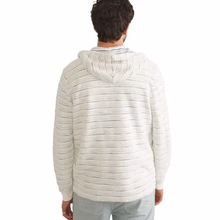 Textured Terry Beach Pullover Hoodie - Men's