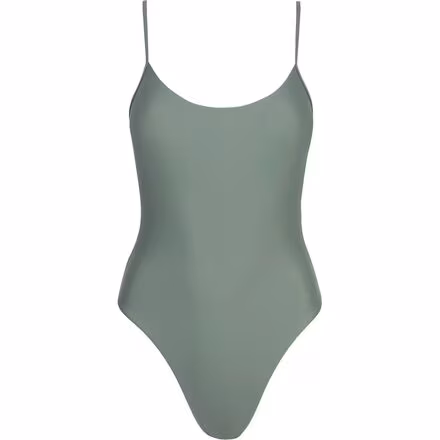 Classic Minimal One Piece Swimsuit - Women's