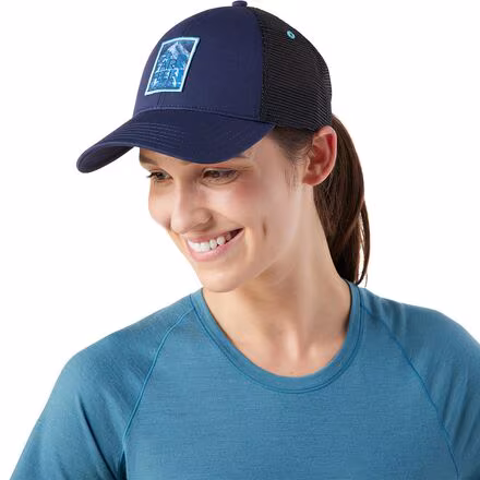 Go Far Feel Good Summit Trucker Hat