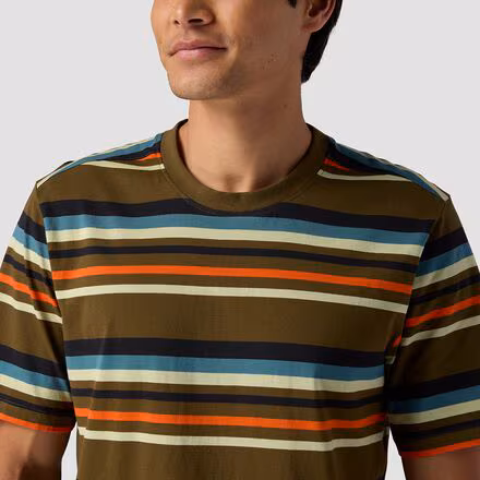 Short-Sleeve Striped T-Shirt - Men's