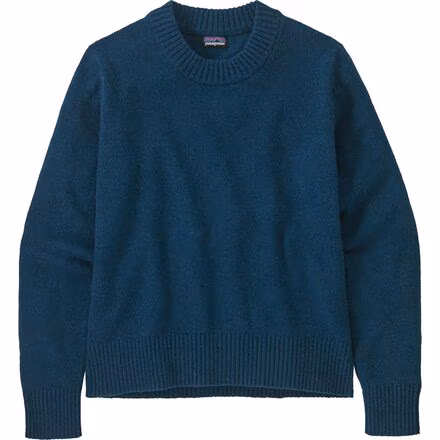 Recycled Wool Crewneck Sweater - Women's