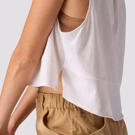 Loose Cropped Tank - Women's