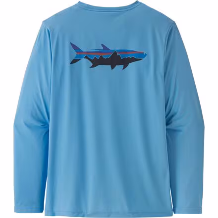 Capilene Cool Daily Fish Graphic Long-Sleeve T-Shirt - Men's