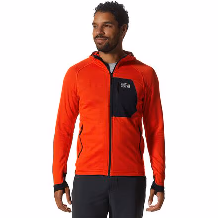 Polartec Power Grid Full-Zip Hoodie - Men's