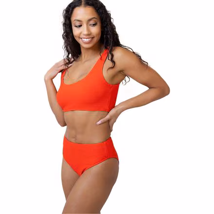 Reversible High Leg Bikini Bottom - Women's