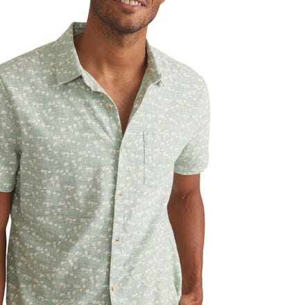 Short-Sleeve Stretch Selvage Shirt - Men's