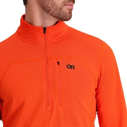 Vigor Grid Fleece Half-Zip Jacket - Men's