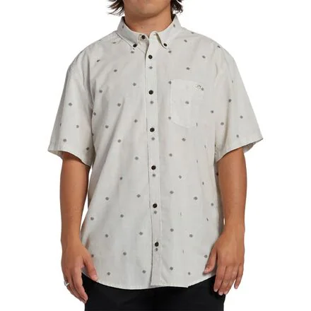 All Day Jacquard Short-Sleeve Shirt - Men's