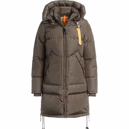 Long Bear Hooded Down Jacket - Women's
