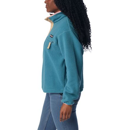 Helvetia Cropped Half Snap Pullover - Women's