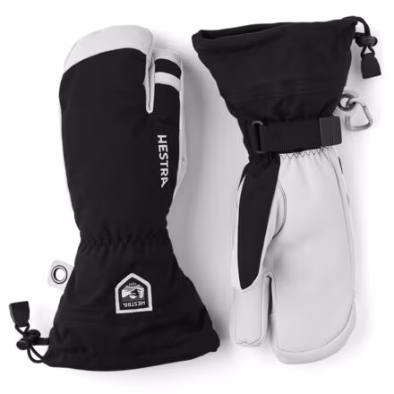 Army Leather Heli 3-Finger Glove - Men's