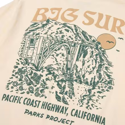Big Sur Bridges Puff Print Pocket T-Shirt - Men's