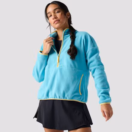 1/4 Zip Micro Fleece Sweatshirt - Women's