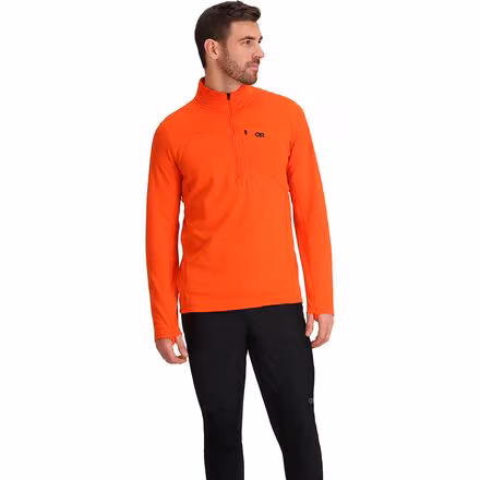 Vigor Grid Fleece Half-Zip Jacket - Men's