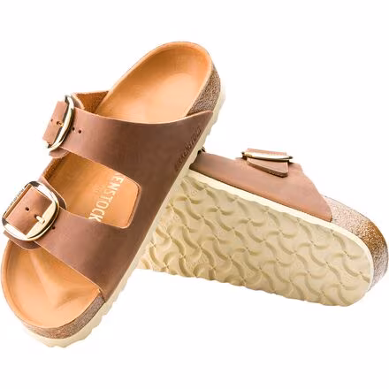 Arizona Big Buckle Leather Sandal - Women's