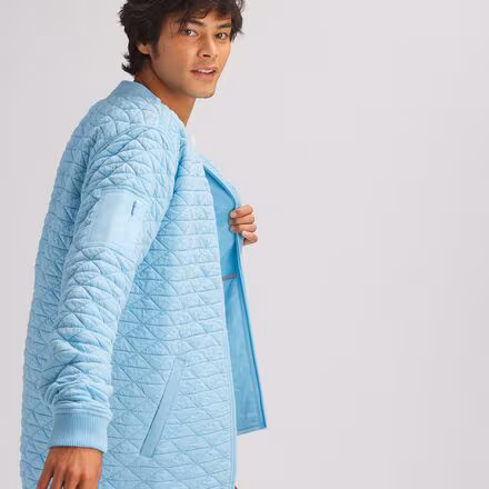 Quilted Military Jacket - Men's