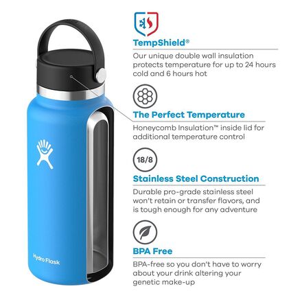 32oz Wide Mouth Flex Cap 2.0 Water Bottle