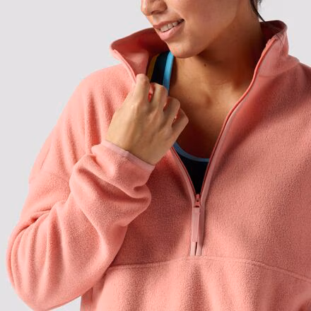 1/4 Zip Micro Fleece Sweatshirt - Women's