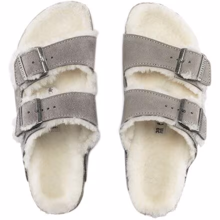 Arizona Shearling Lined Narrow Sandal - Women's