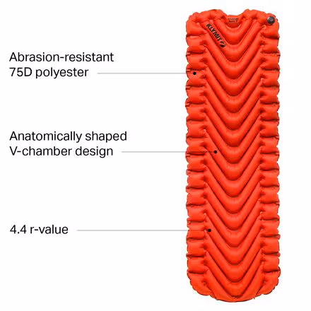 Insulated Static V Sleeping Pad