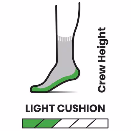 Performance Hike Light Cushion Margarita Crew - Women's