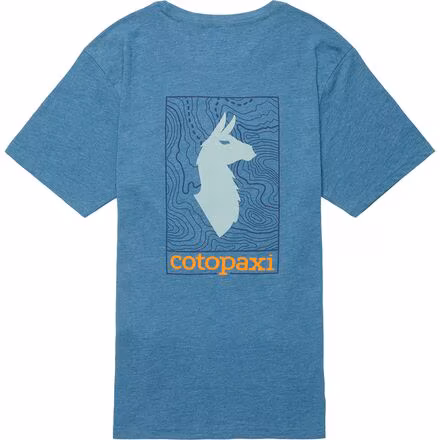 Llama Map Organic T-Shirt - Men's