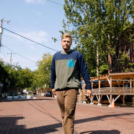 Crew Who Pullover - Men's