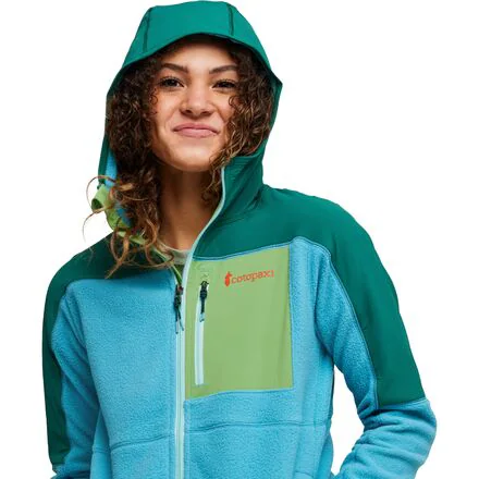 Abrazo Hooded Full-Zip Fleece Jacket - Women's