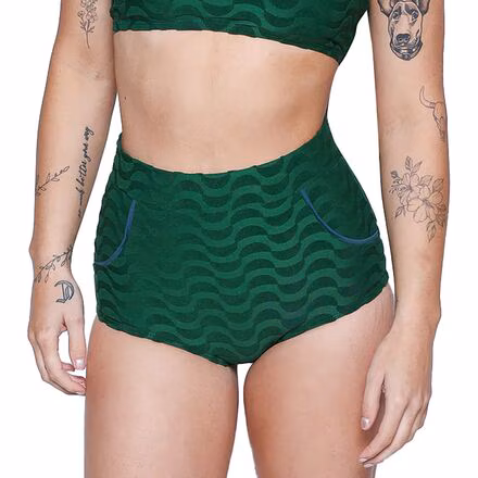 Georgia High Waist Bikini Bottom - Women's