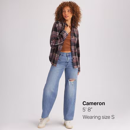 Plaid Flannel Shirt - Women's