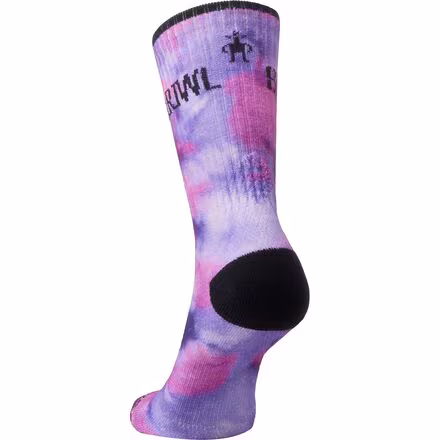 Athletic Far Out Tie Dye Print Crew Sock