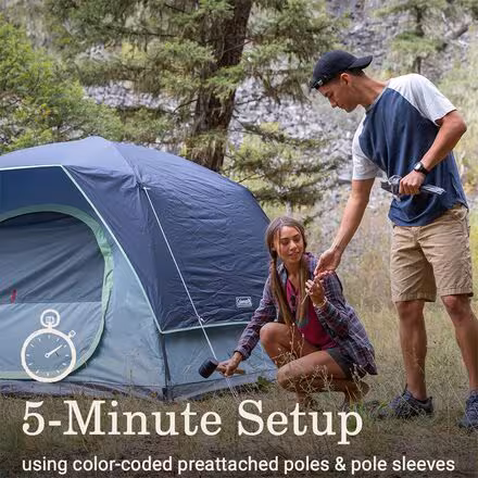 Skydome Tent + Lighting: 4-Person 3-Season