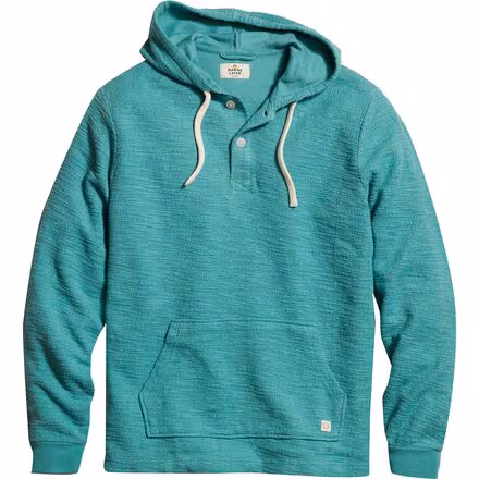 Textured Terry Beach Pullover Hoodie - Men's
