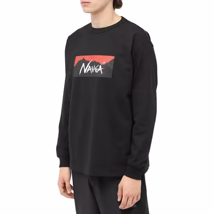 Eco Hybrid Box Logo Long-Sleeve T-Shirt - Men's