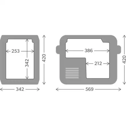 CFX3 25 Powered Cooler