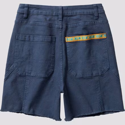 Cotton Canvas Workwear Short - Women's
