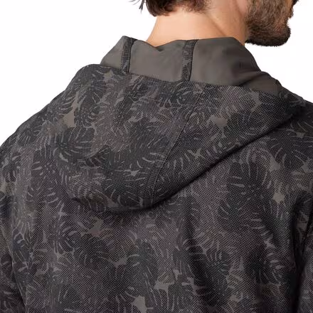 Solana Full-Zip Print Hooded Windbreaker Jacket - Men's