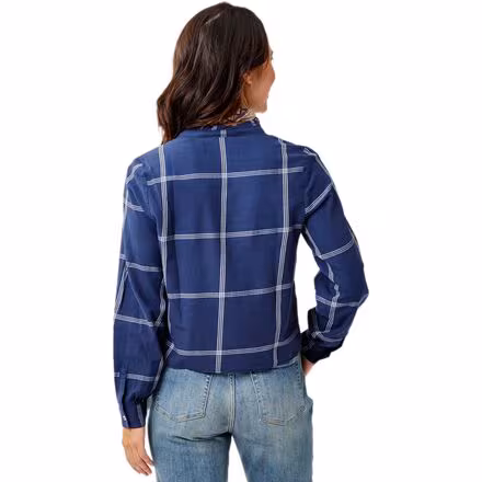 Reagan Twill Long-Sleeve Top - Women's
