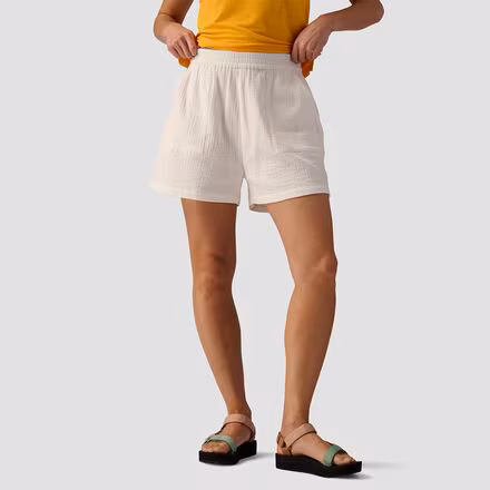 Cotton Gauze Short - Women's