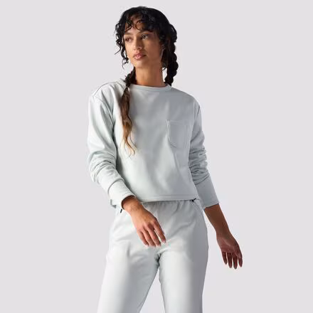 Double Knit Mock Sweater - Women's